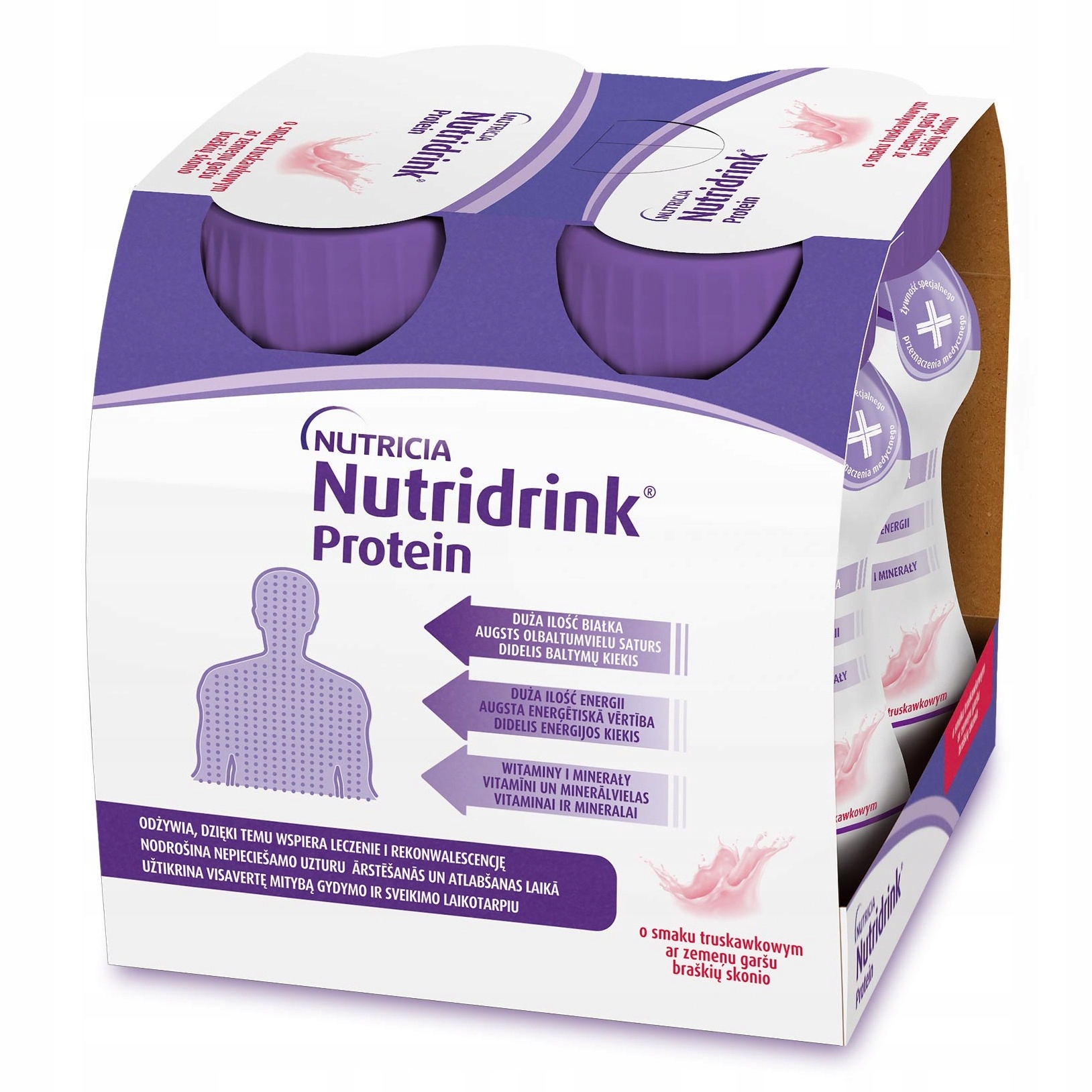 

Nutridrink Protein Truskawka 4 x 125 ml