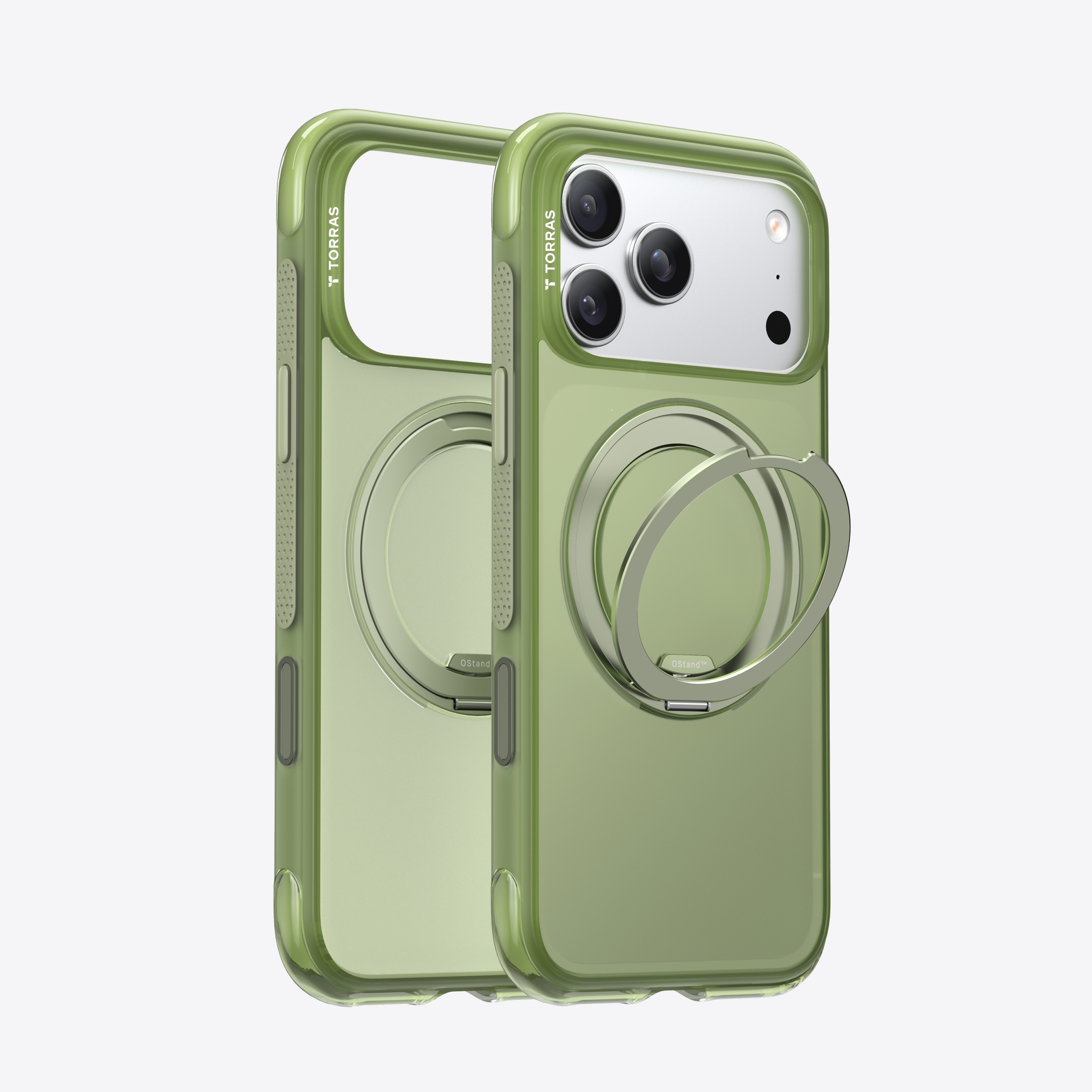 Etui plecki do iPhone 17 Pro Max Torras OAir case Zielony MagSafe pancerne