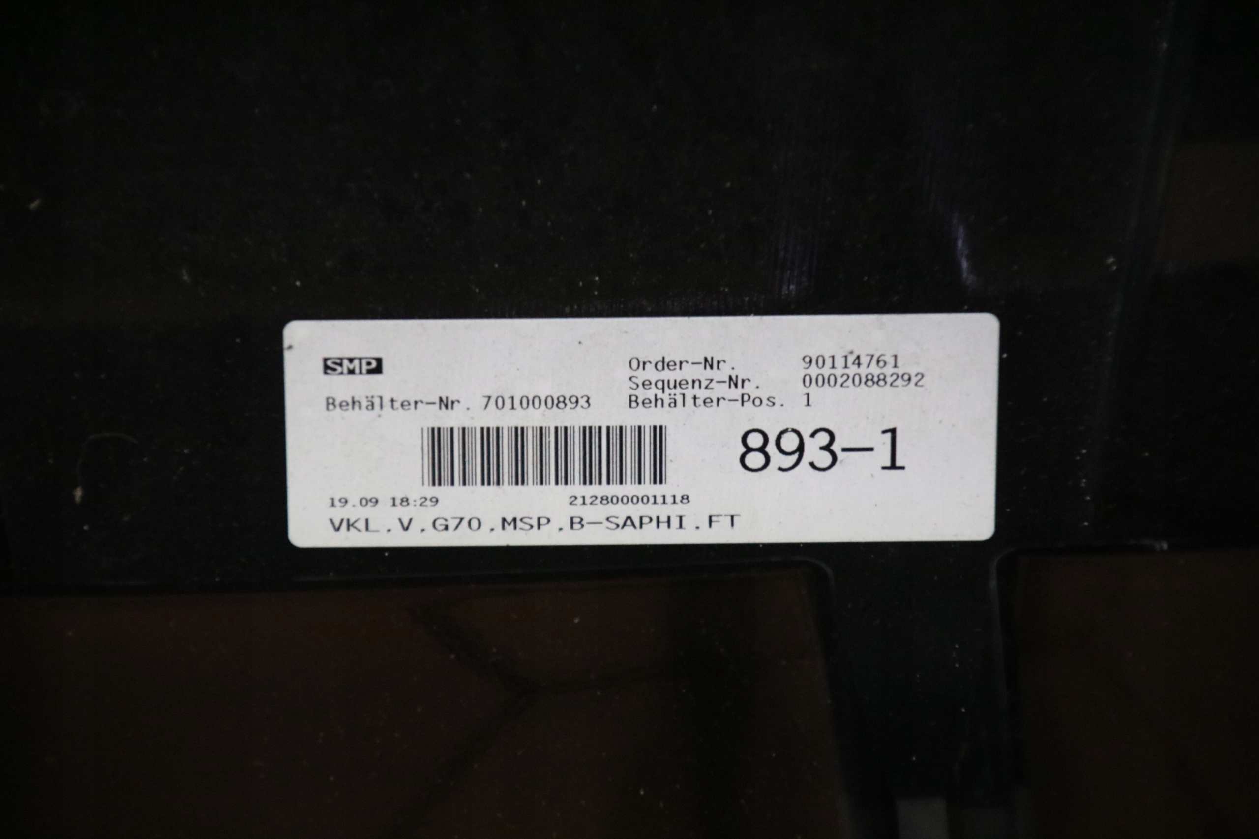 BMW 7 G70 i7 m-packet Paraurti Anteriore Anteriore 475