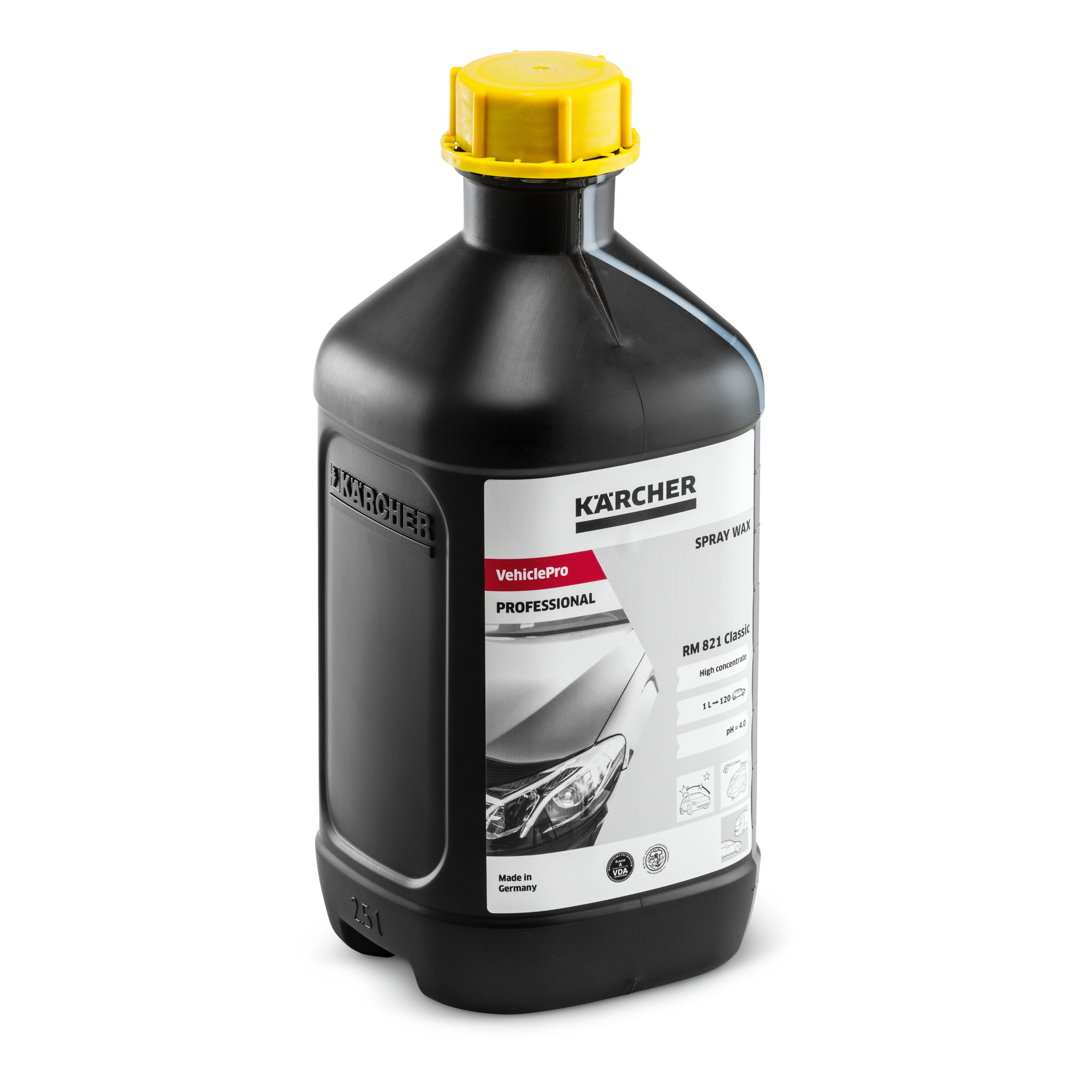VehiclePro Rm 821 wosk do spryskiwania, 2.5l Kärcher 6.295-583.0