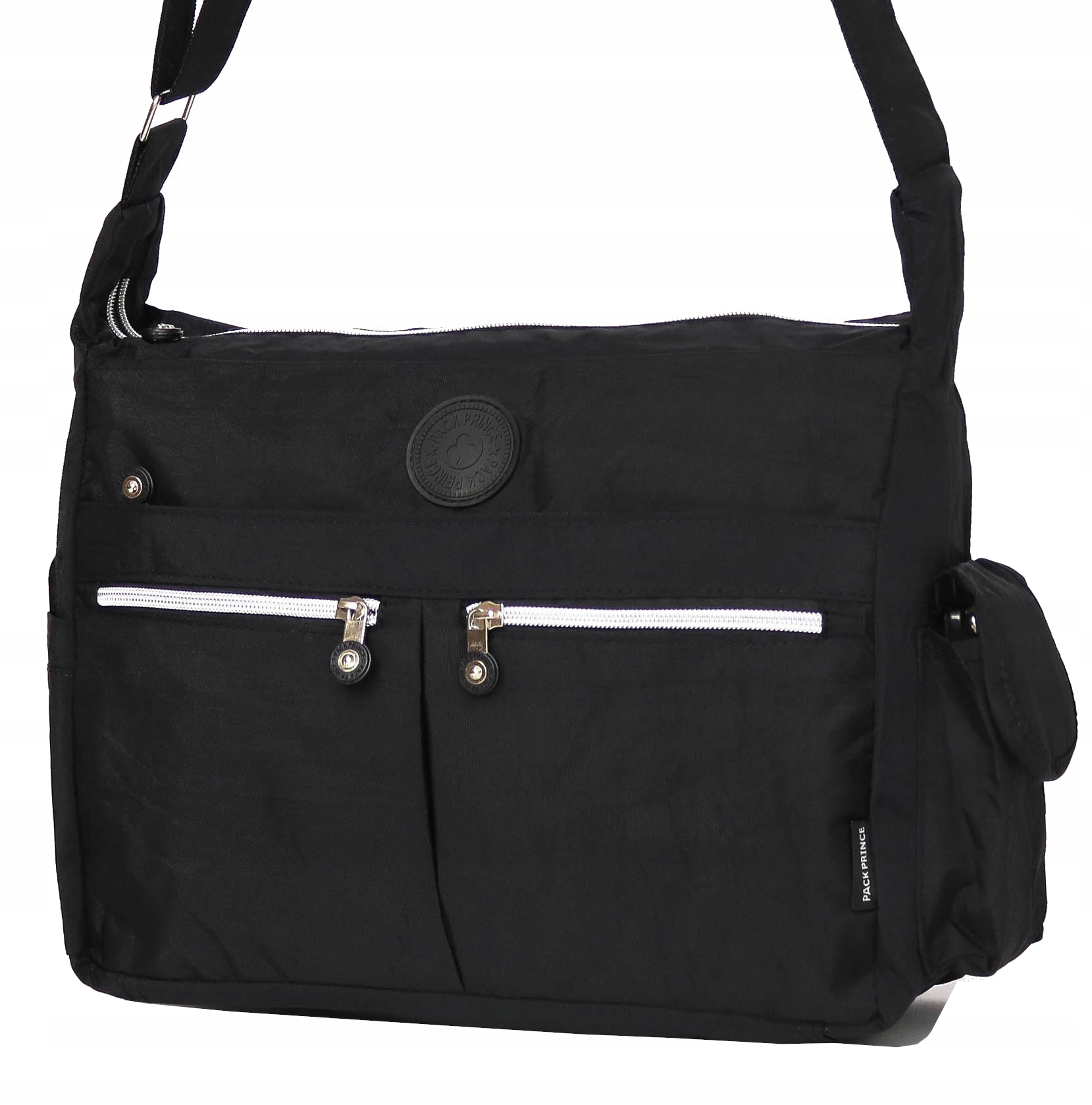 TOREBKA DAMSKA SPORTOWA LEKKA TORBA DO PRACY RAMIĘ Materiał dominujący inny