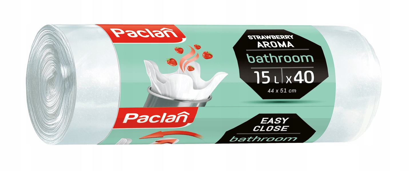 

Worki Na Śmieci Paclan Do Łazienki 15L 40SZ Zapach