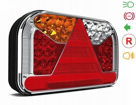 LAMPA TYLNA ZESPOLONA LED DIODOWA LEWA FT-170LNT