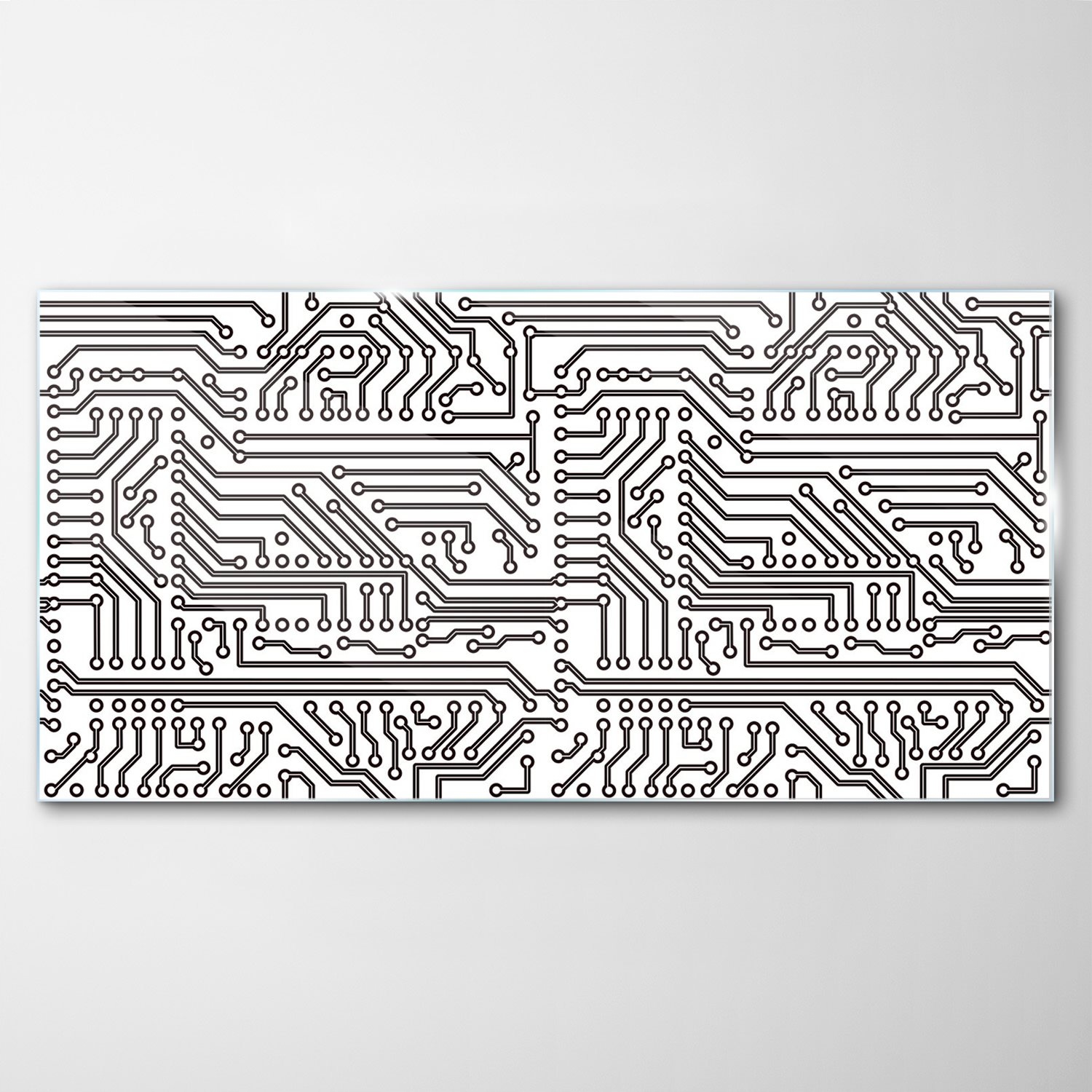 

Obraz Szklany Dekor Art Obwód Elektryczny 100x50
