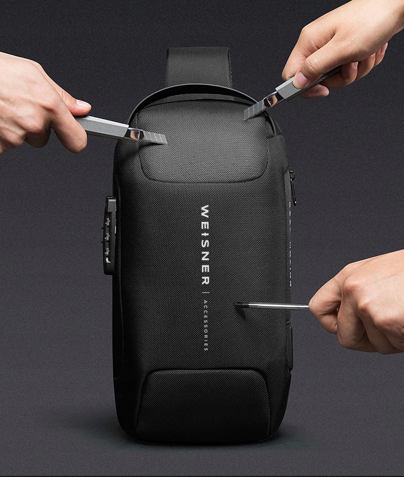 SASZETKA TORBA NA RAMIĘ MĘSKA NERKA PLECAK BOX USB Marka Weisner