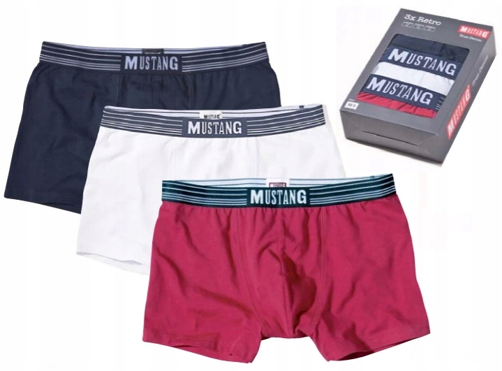 

Mustang Bokserki Majtki Bawełna 3PAK XXL