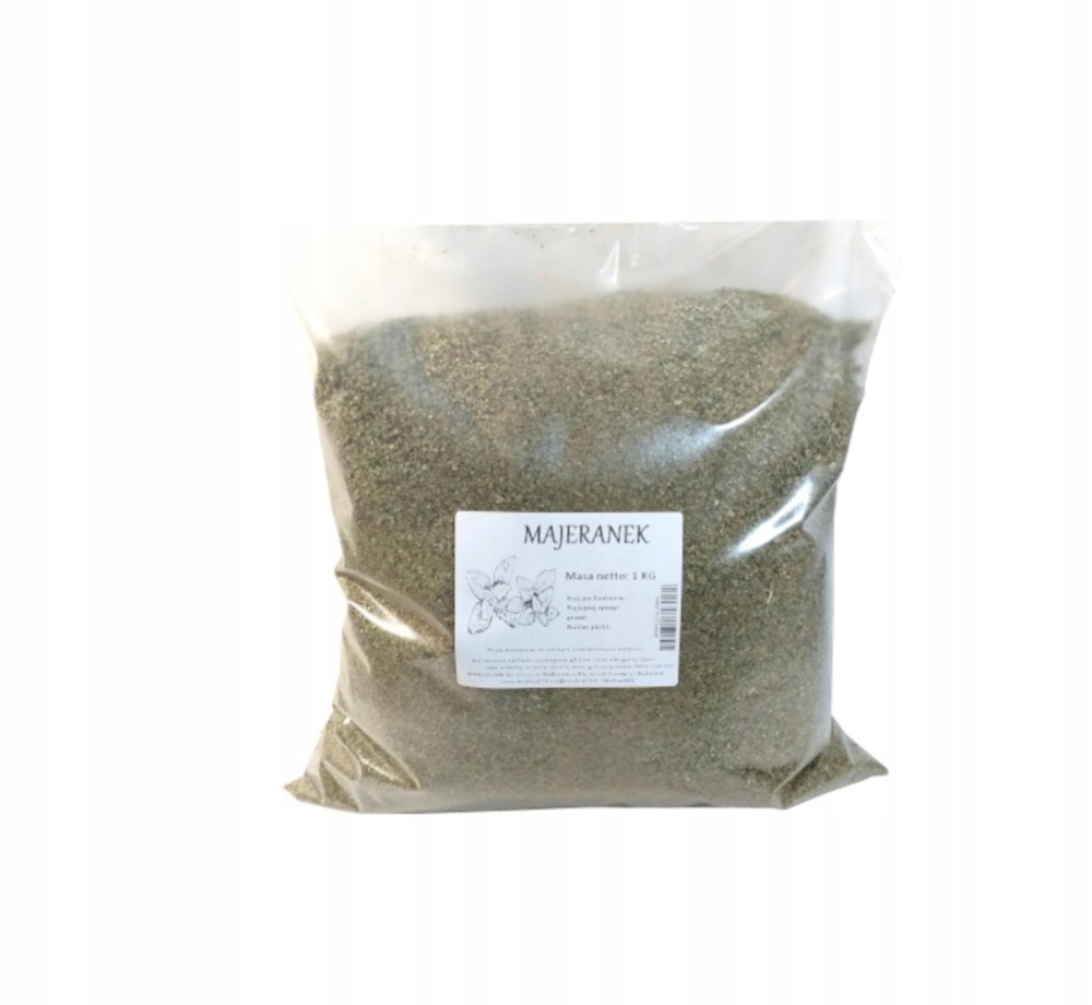 MAJERANEK 1 KG SUSZONY AROMATYCZNY OD ECOBI