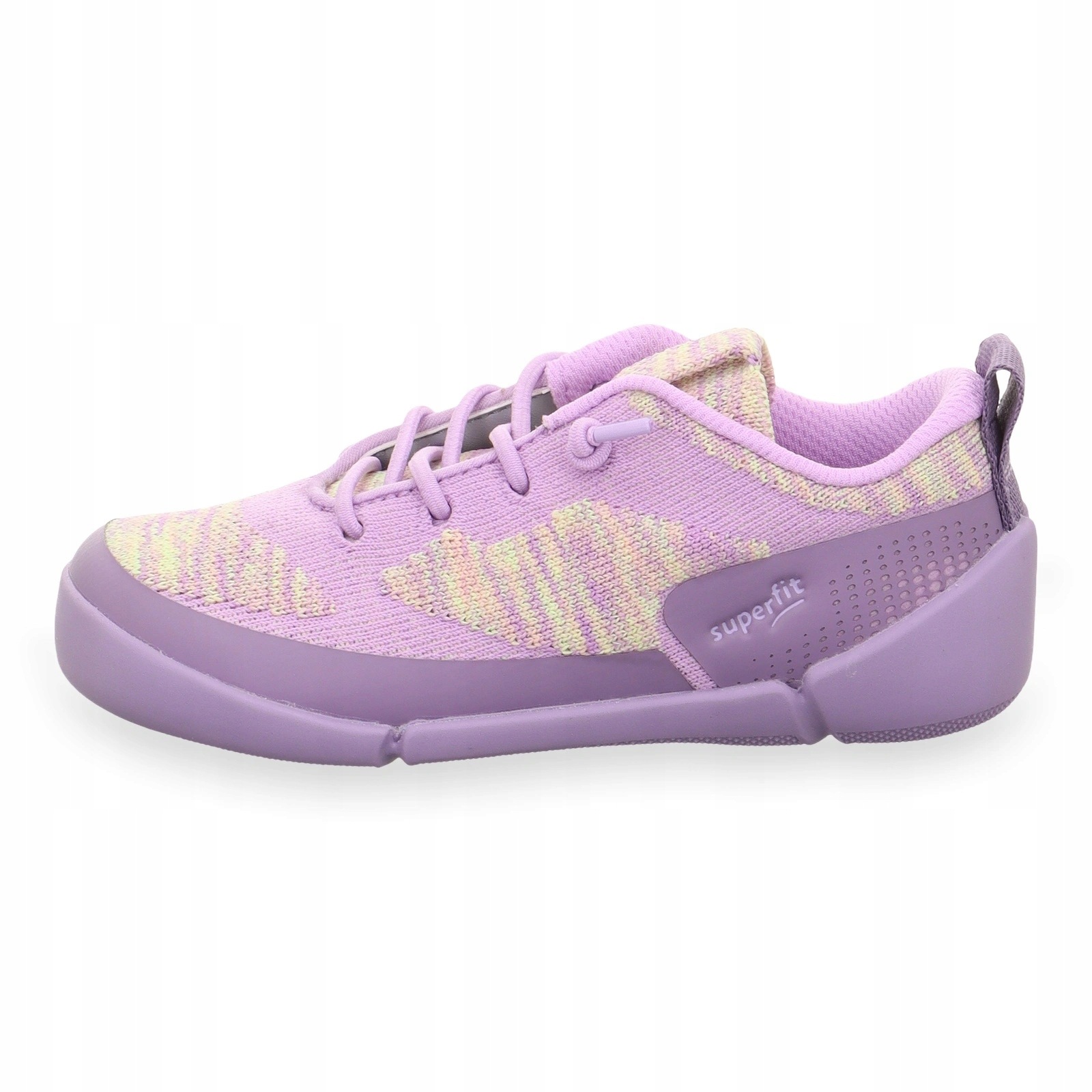 Buty barefoot sneakersy lekkie wsuwane dziecięce Superfit Vento Lila 28