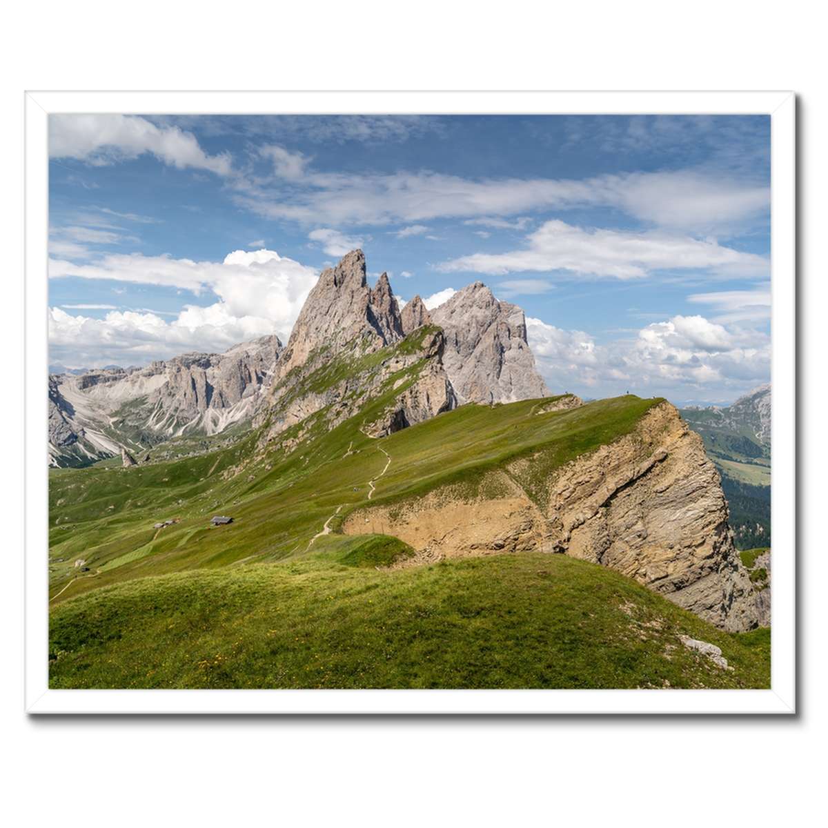 Plakáty v rámu 50x40 Den v horách Hory Pohled