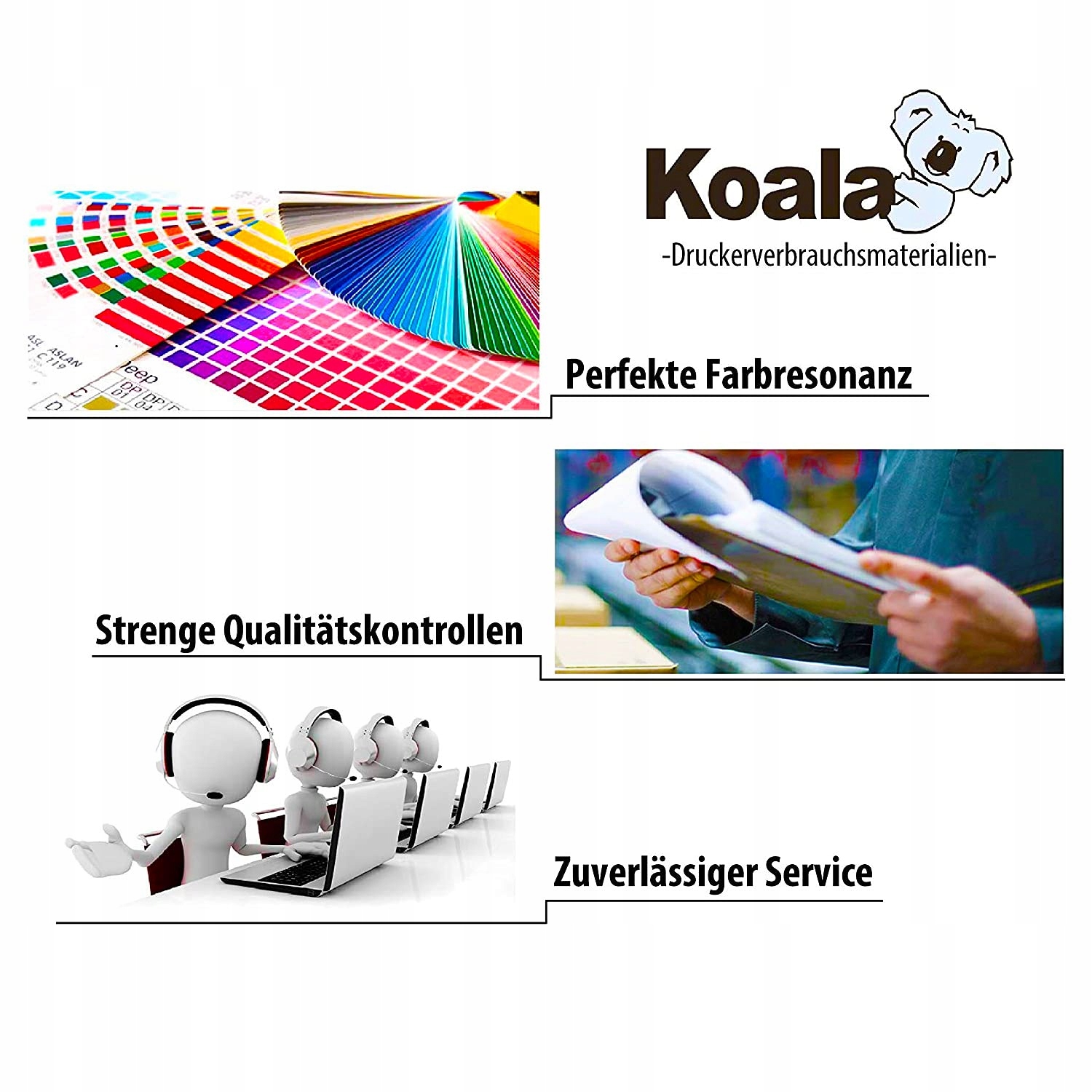 KOALA Zestaw 10 Tuszy LC-123XL Kompatybilne z Brother MFC-J6520DW — miniatura 6