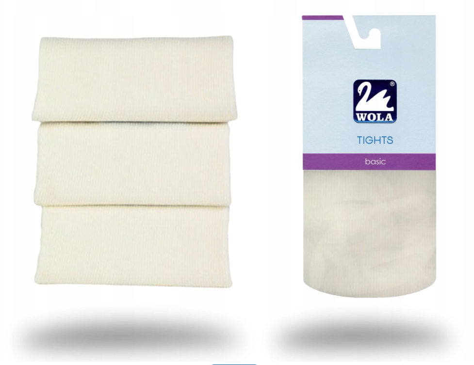 

Rajstopki bawełniane Wola Gładkie Kremowe 80-86