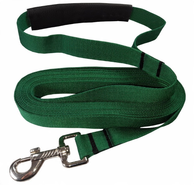 

Smycz z taśmy dla średniego psa do 5-25kg 5m