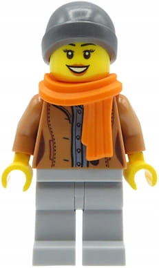 

Lego City cty1085 figurka Kobieta zimowe ubranie