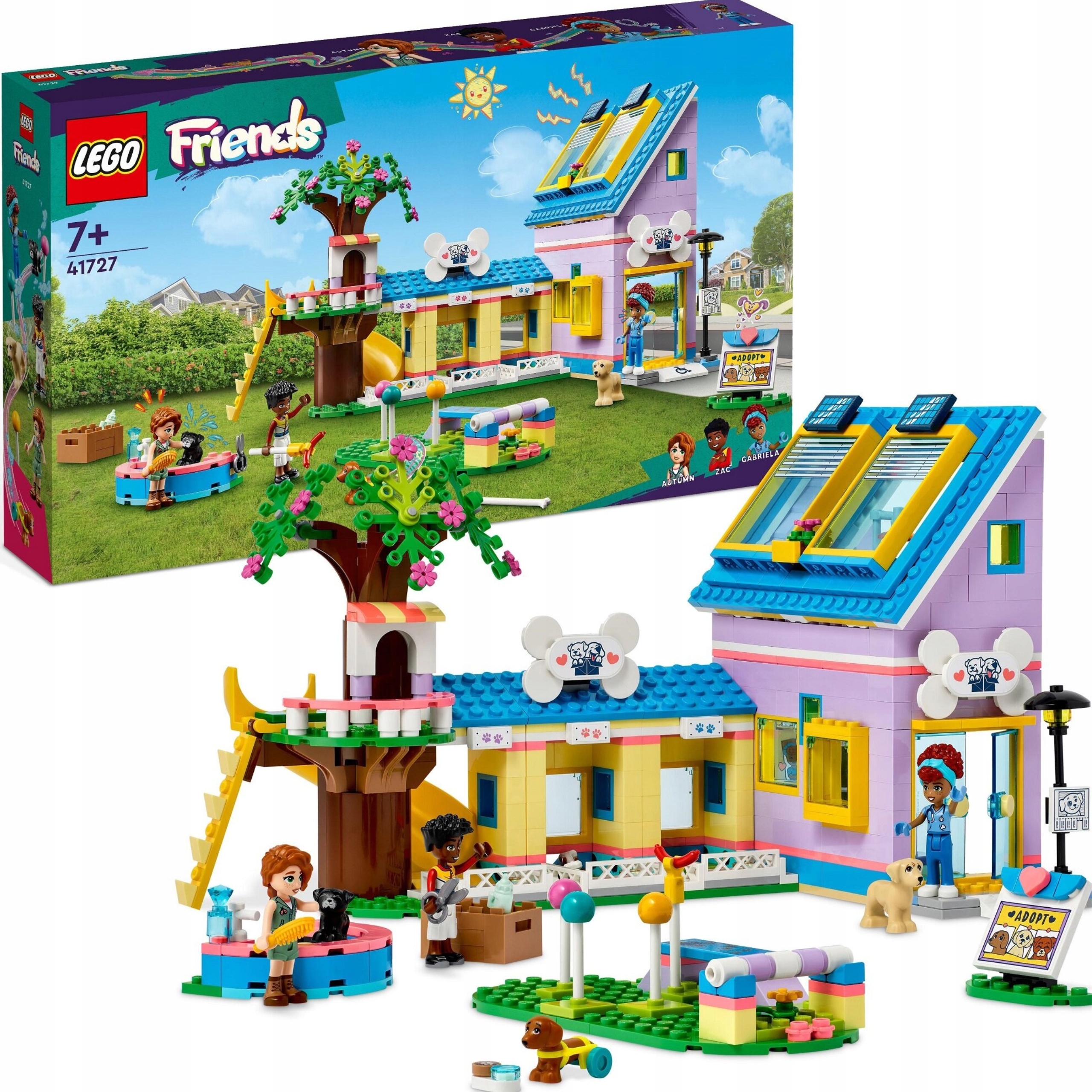 Lego Friends Záchranné Centrum Pro Psy Sada 41727 Heartlake Figurky Nové