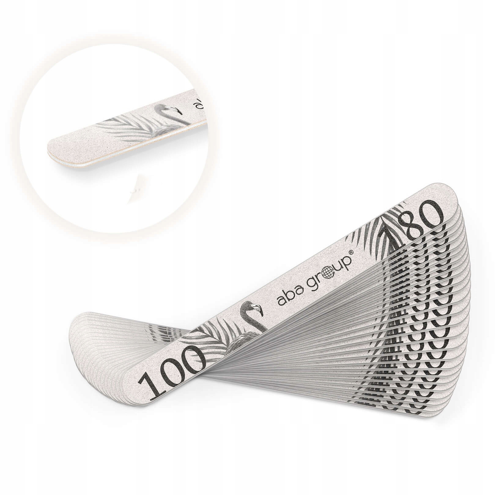 Pilnik do Paznokci Prosty 100/180 Slim Aba Group EAN (GTIN) 5903784021894