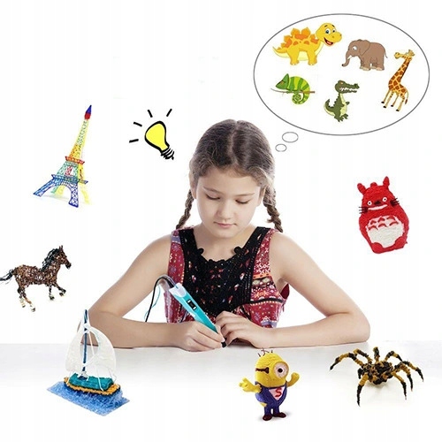 DŁUGOPIS 3D PEN 2 DRUKARKA + WKŁADY + KSIĄŻECZKA WZORY ZESTAW Producent XMaster
