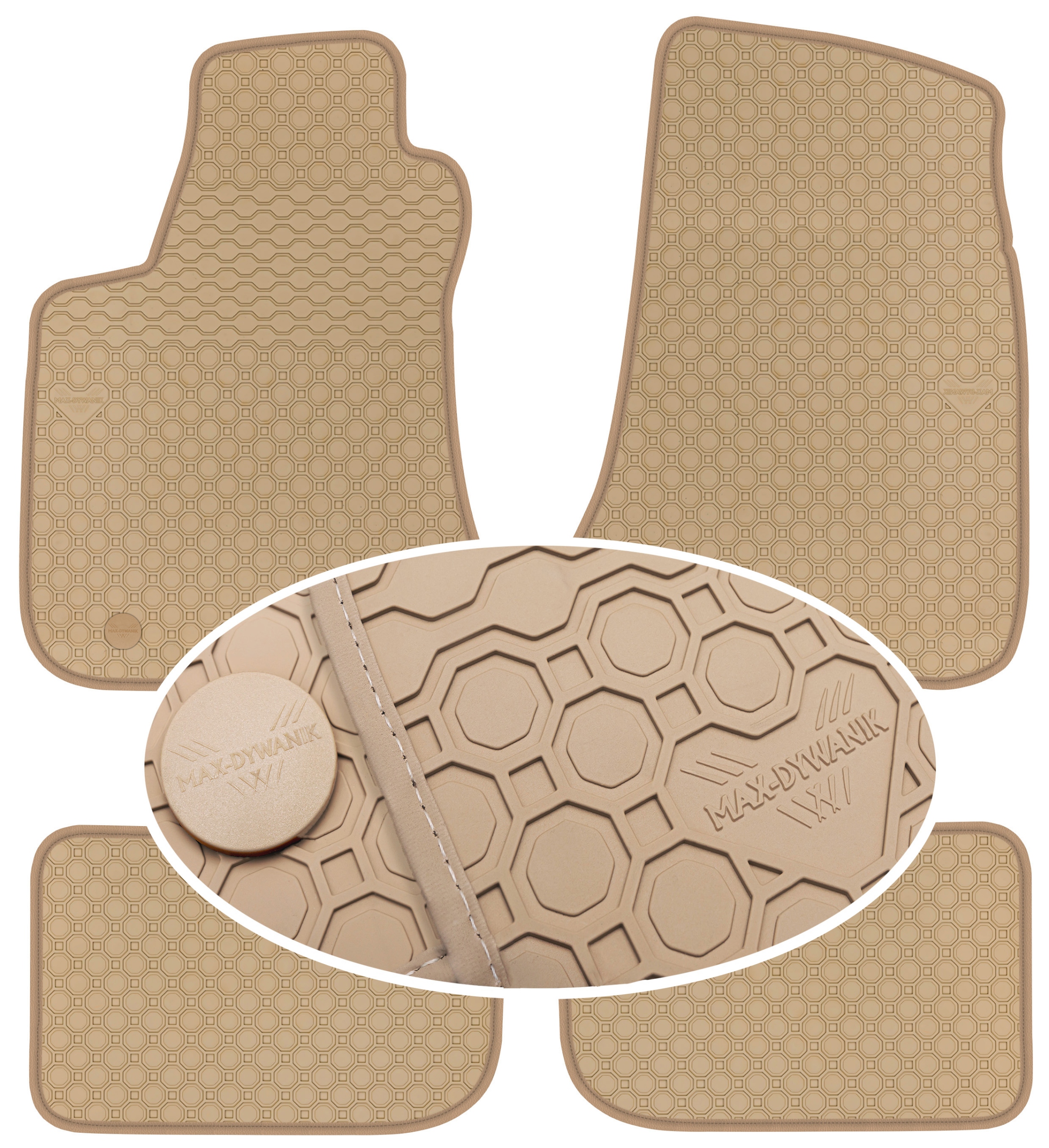 Chrysler 300C II od roku 2011-2023. Gumové rohože PrimeLiner