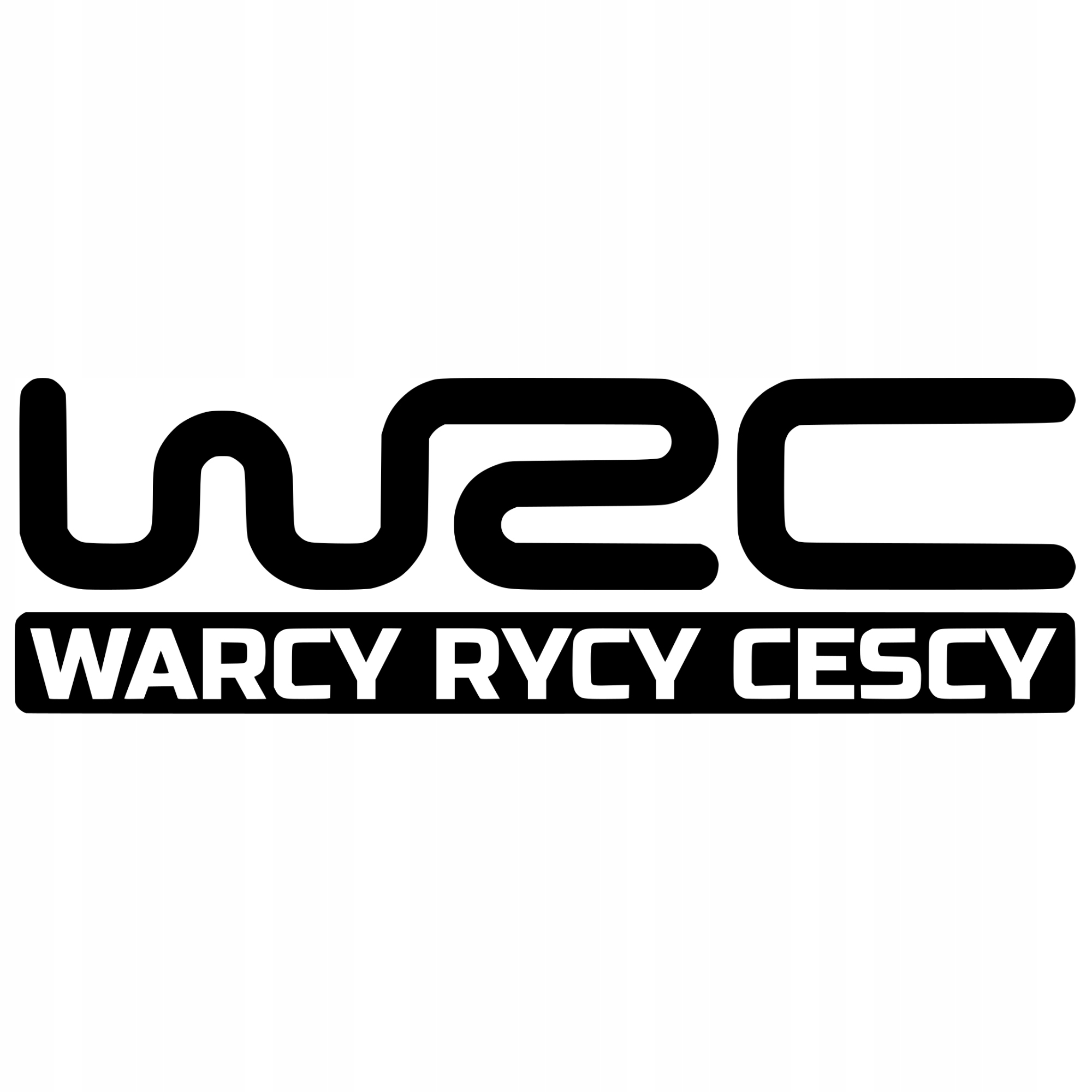 

Naklejka Wrc Warcy Rycy głośny Wydech Tuningowa