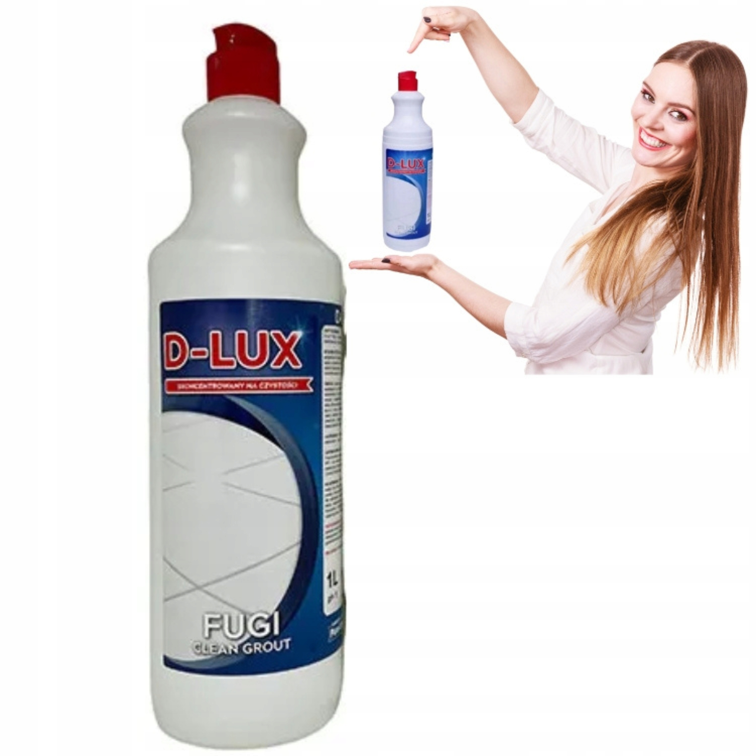 

Płyn do Czyszczenia Fug 1L D-lux Szybkie Działanie