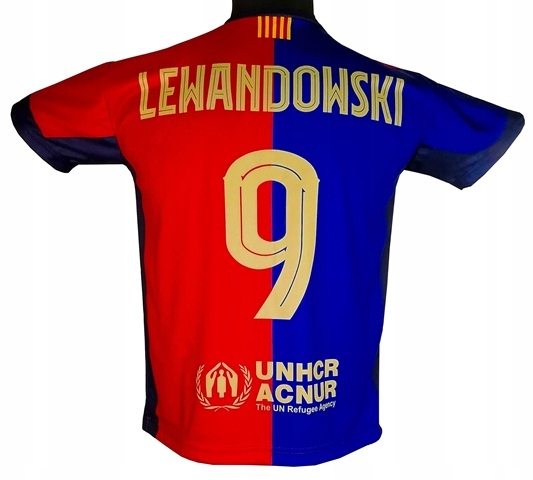 Koszulka piłkarska Lewandowski Barcelona :: dla dziecka wzrost 122 cm