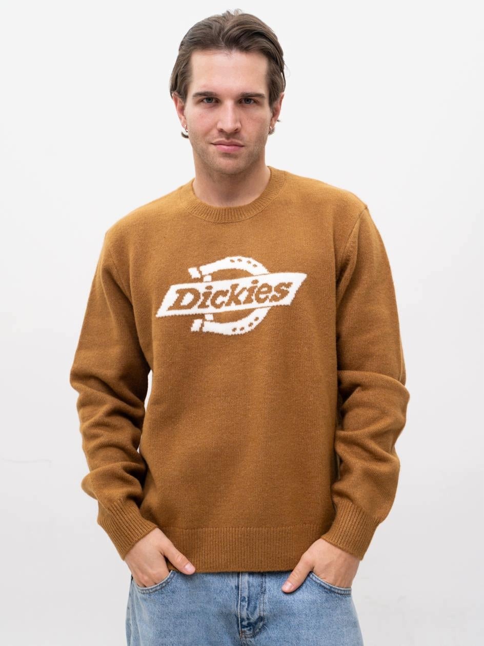 Pánský svetr Hnědý Dickies Ruston Stylový XL