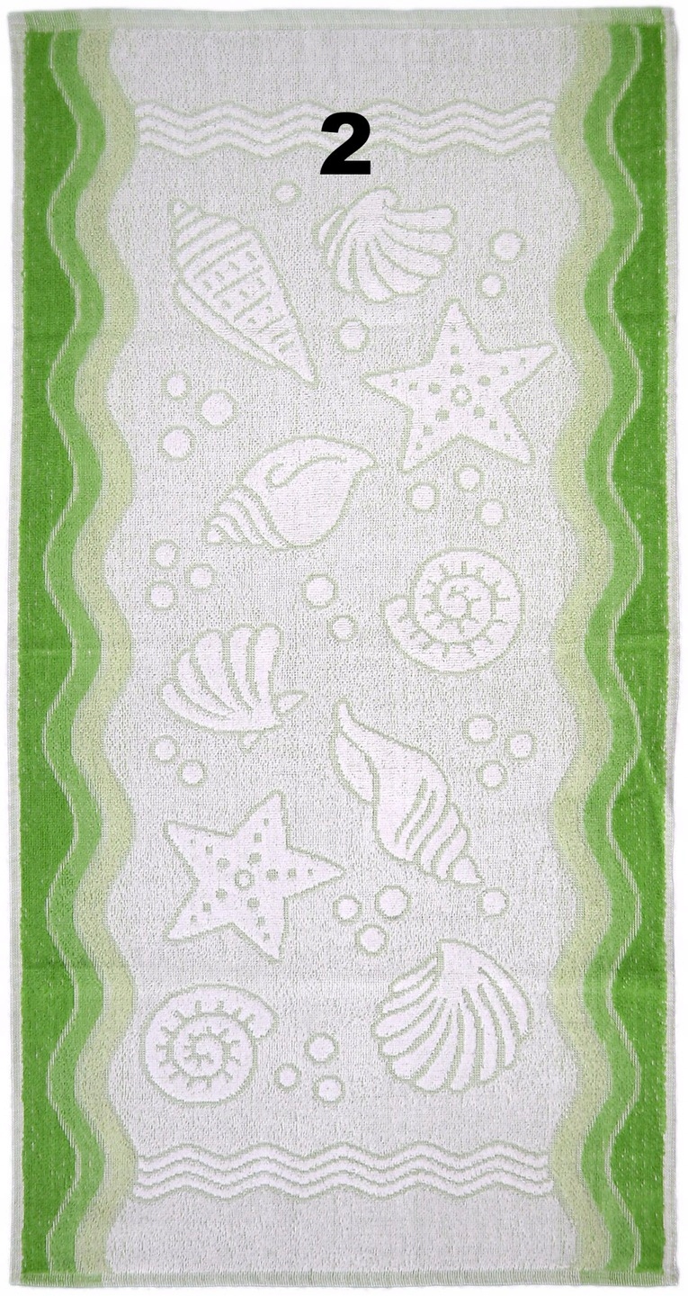 

Ręcznik Kąpielowy Flora Ocean 100% Bawełna 70x140