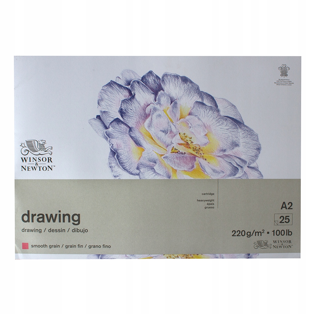 Outlet Winsor&Newton drawing smooth A2 220g 25ark