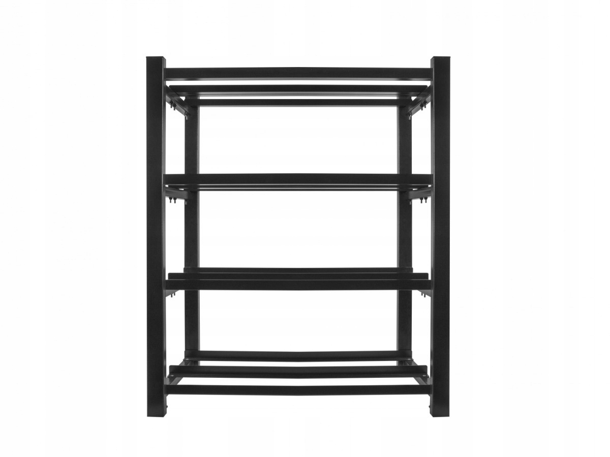 Lanberg Regál na baterie Ups 830X454 2X4 (8) černý OR01-830454-204-BK