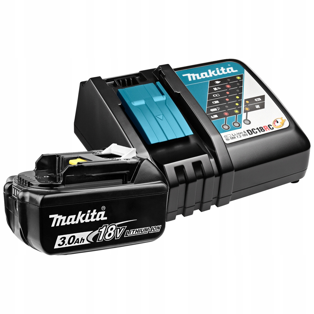 Makita 191A24-4 Zestaw zasilający Lxt Ładowarka DC18RC Akumulator 3Ah
