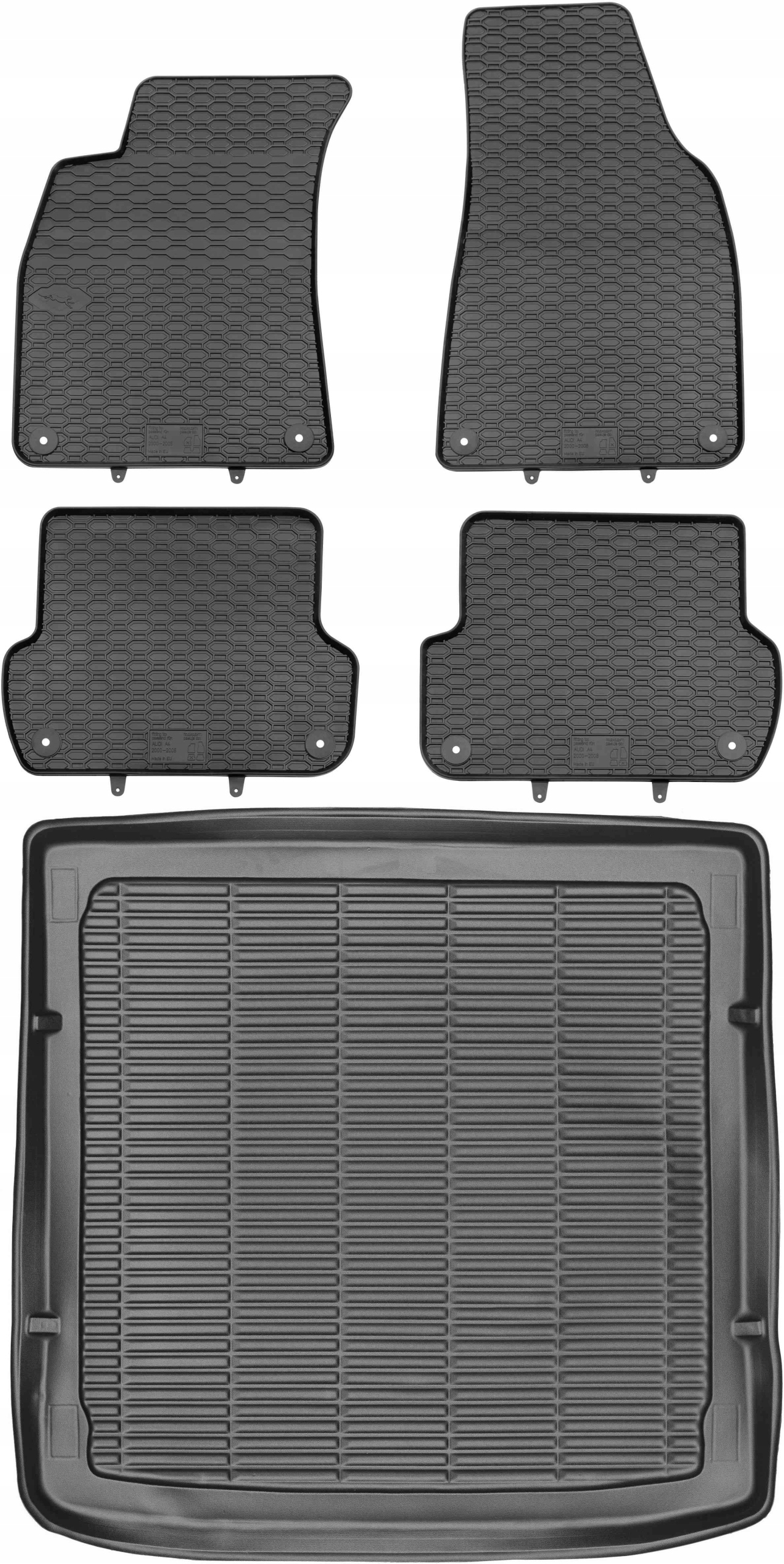 Audi A4 B6 B7 Kombi 00-08 Gumové rohože rohož