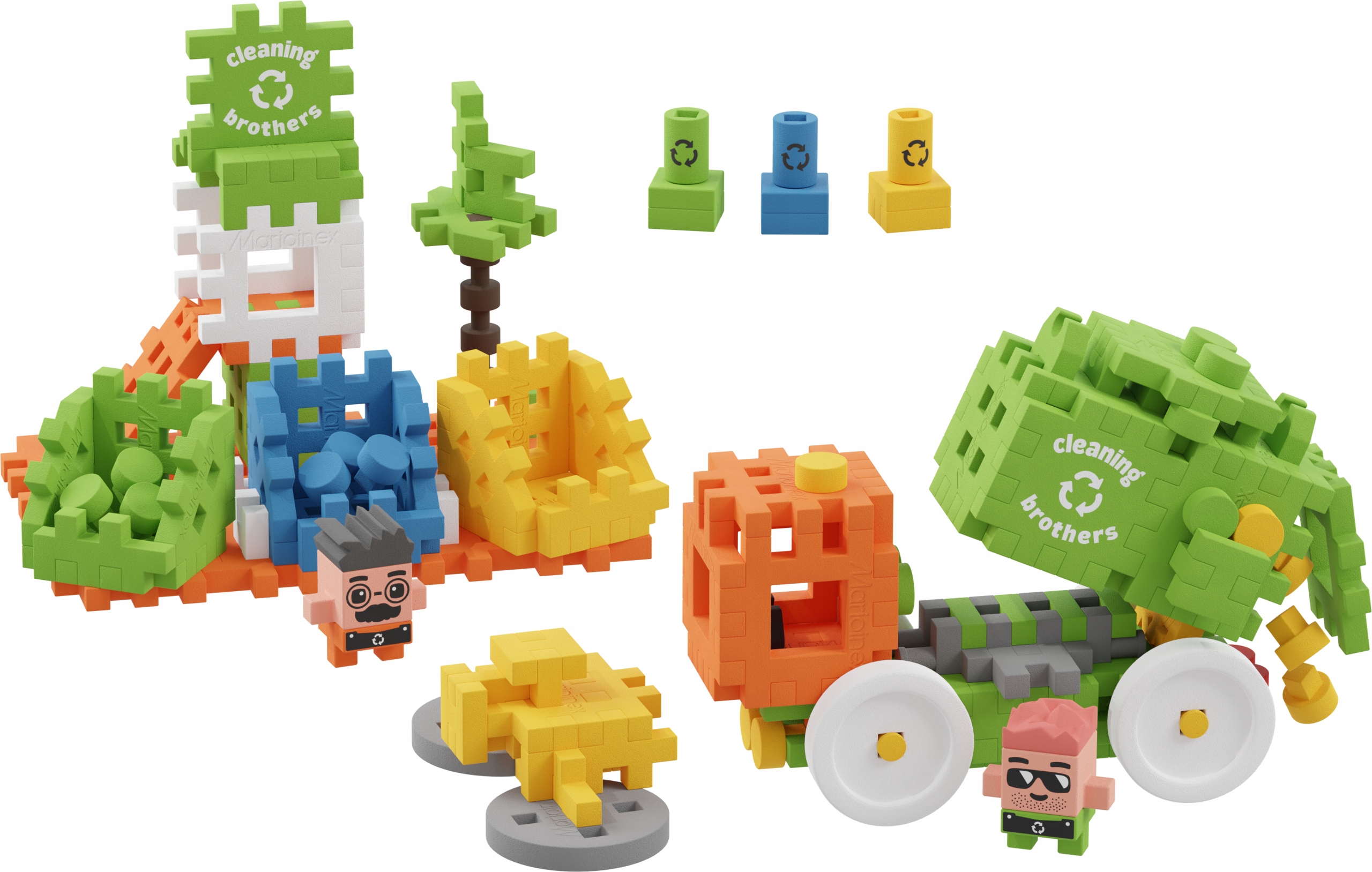 MARIOINEX WAFLE MINI WAFFLE CITY ŚMIECIARKA 148 EL Seria Mini Waffle City