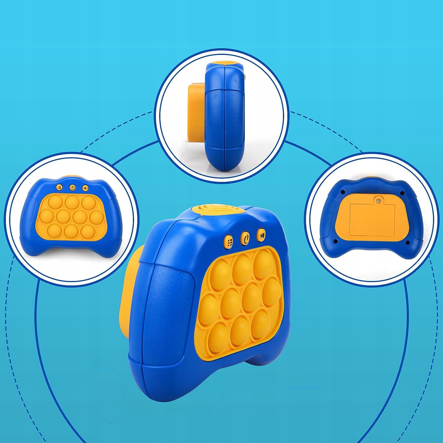 FIDGETOWA ZABAWKA SENSORYCZNA POP BUBBLE BĄBELKOWA ZABAWKA 4 TRYBY GRY Kod producenta Bubble Toy +6GM0040BU