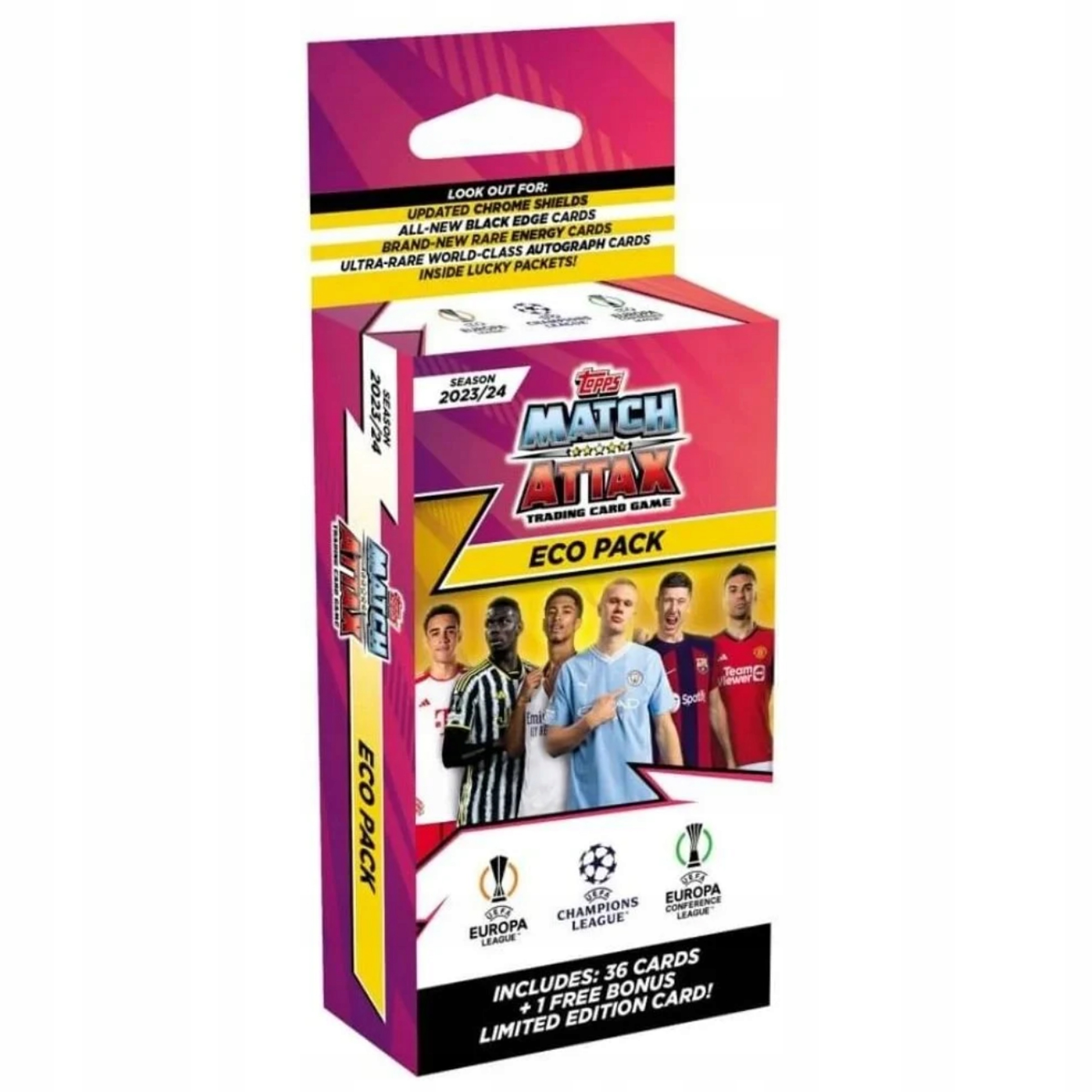 UEFA CHAMPIONS LEAGUE MATCH ATTAX 2023/2024 ECO PACK 36 kart + limitowana