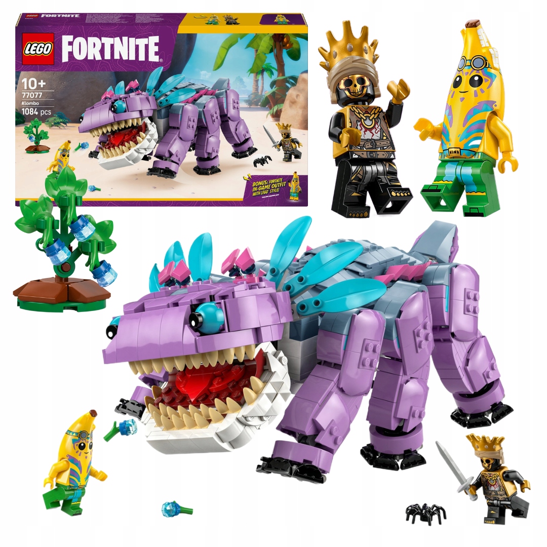 Lego Fortnite 77077 Klombo Minifigurky kůže Oro
