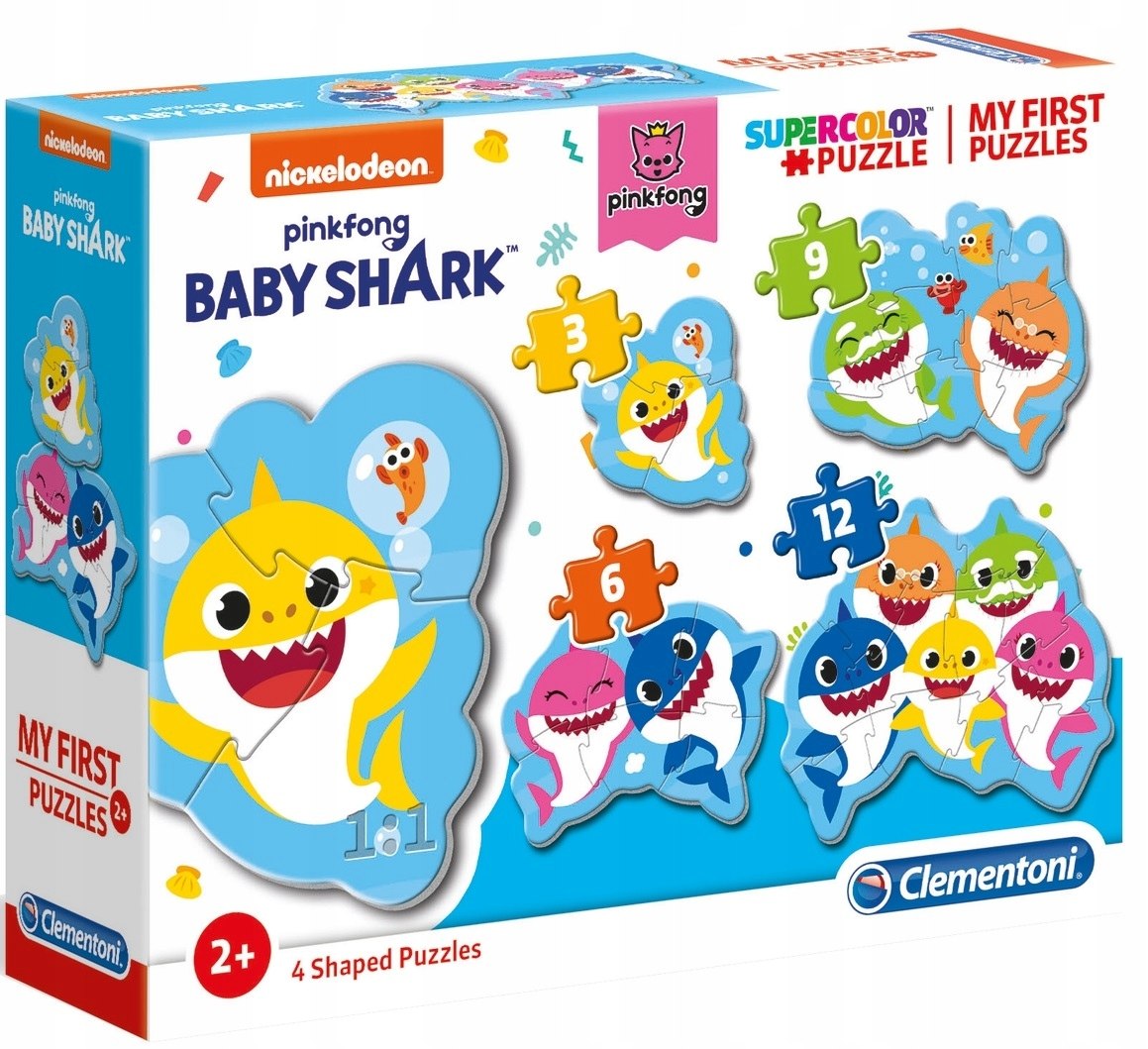 

Moje Pierwsze Puzzle Baby Shark Clementoni 2+
