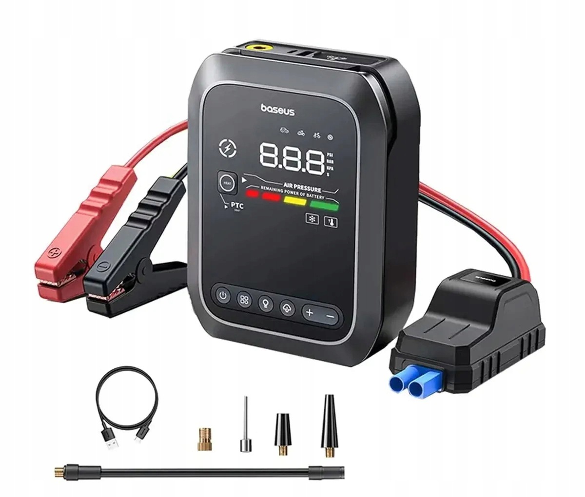 Powerbank Baseus Primetrip Series Energy 4w1 Car Jump Starter 3000mAh