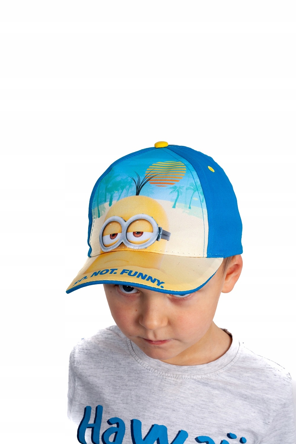 

Czapka z daszkiem dziecięca Minionki lato roz. 54