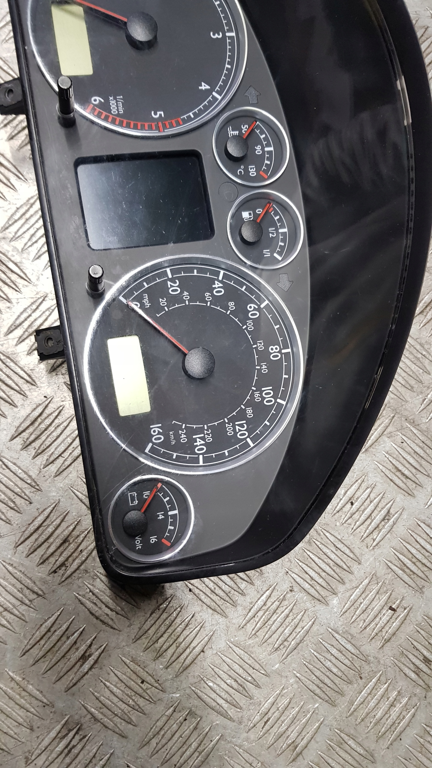 VW SHARAN ALHAMBRA LIFT 1.9 TDI dials clock