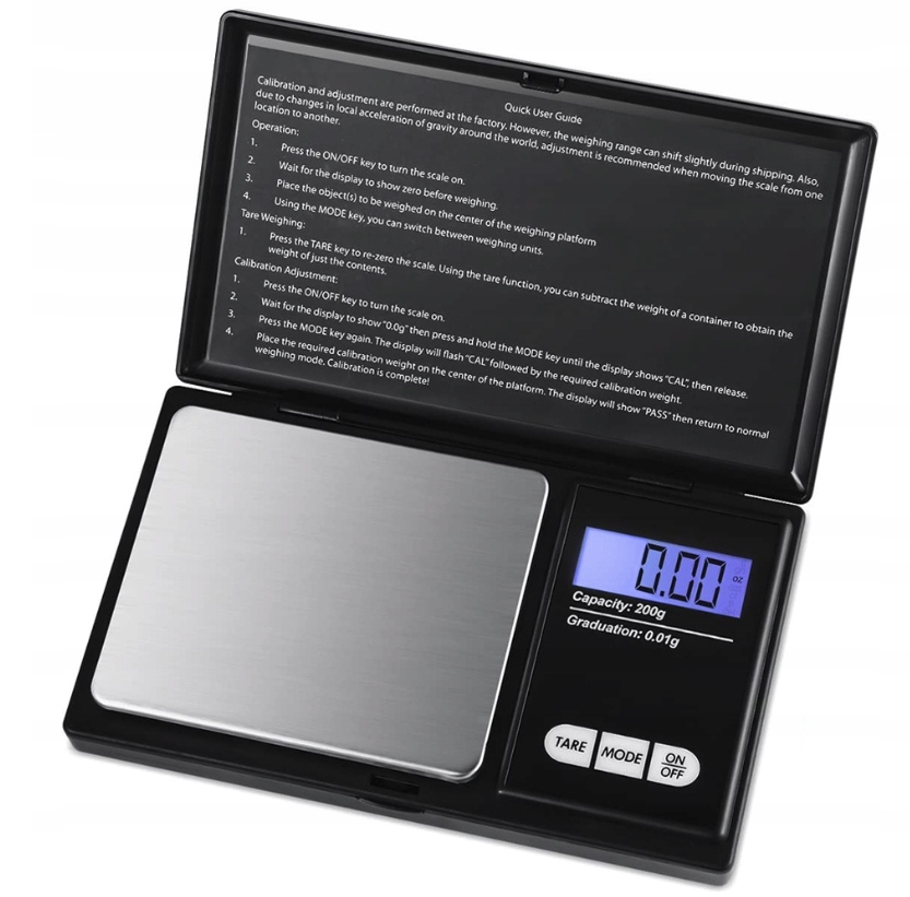 

Elektroniczna Waga Cyfrowa Kuchenna 500G 0,01g