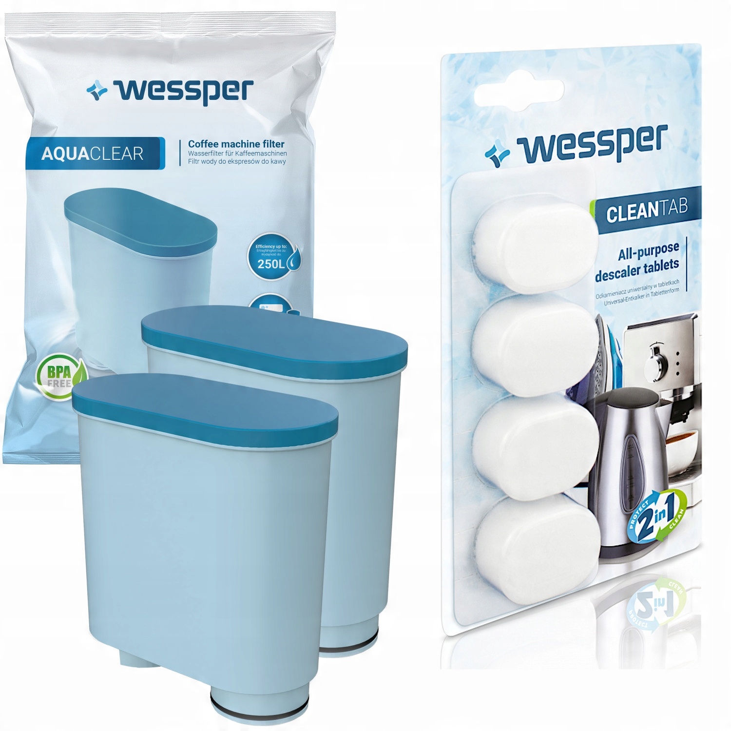 

2x Filtr Wody Do Ekspresu Saeco HD8917 Incanto