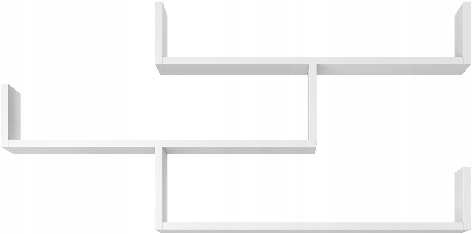 Półka wisząca TRIO 003 Biała Marka KING-Meble