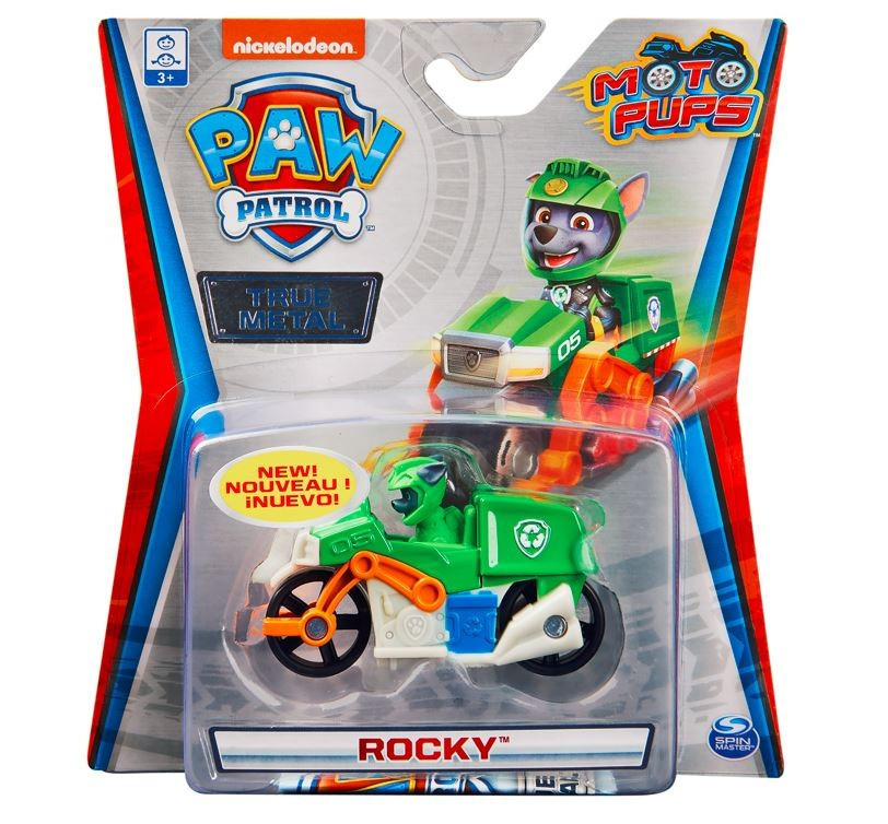 

Psi Patrol Motor Z Figurką Moto Pupus Rocky