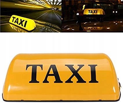 16-74 - ЛАМПА ПЕТУХ ТАКСИ LED МОЩНЫЙ МАГНИТ СКВОРЕЦ 12V