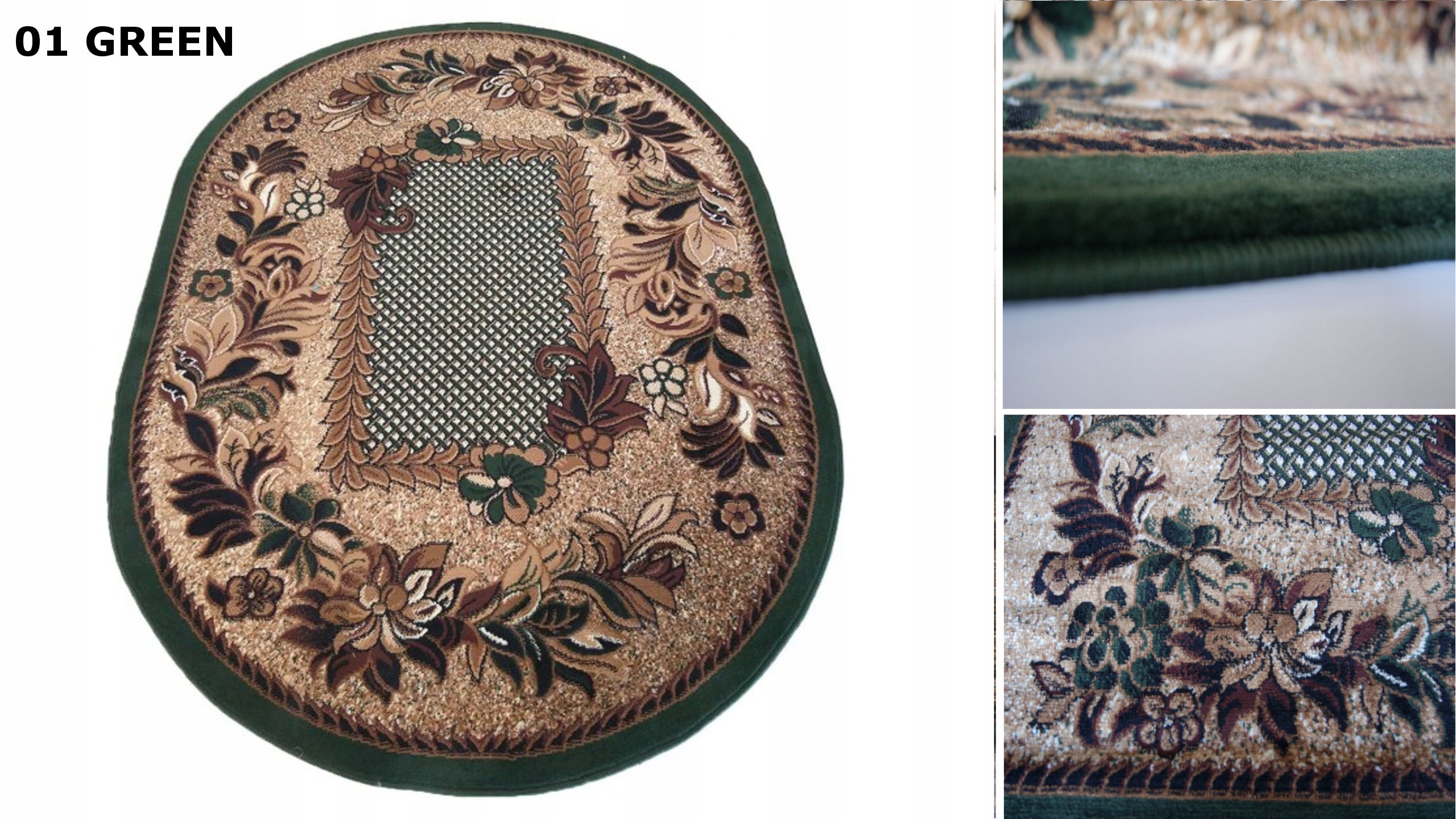 OVAL DYWAN 200X300 BCF KOLORY + GRATIS Marka inna