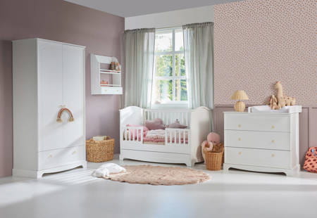 Bellamy Royal Łóżeczko-tapczanik 140x70 z szufladą Kolor inny