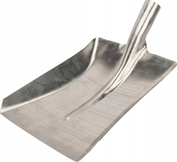 Hliníková lopata Kramp 1555KR bez kování, neorámovaná, 340 x 260 mm