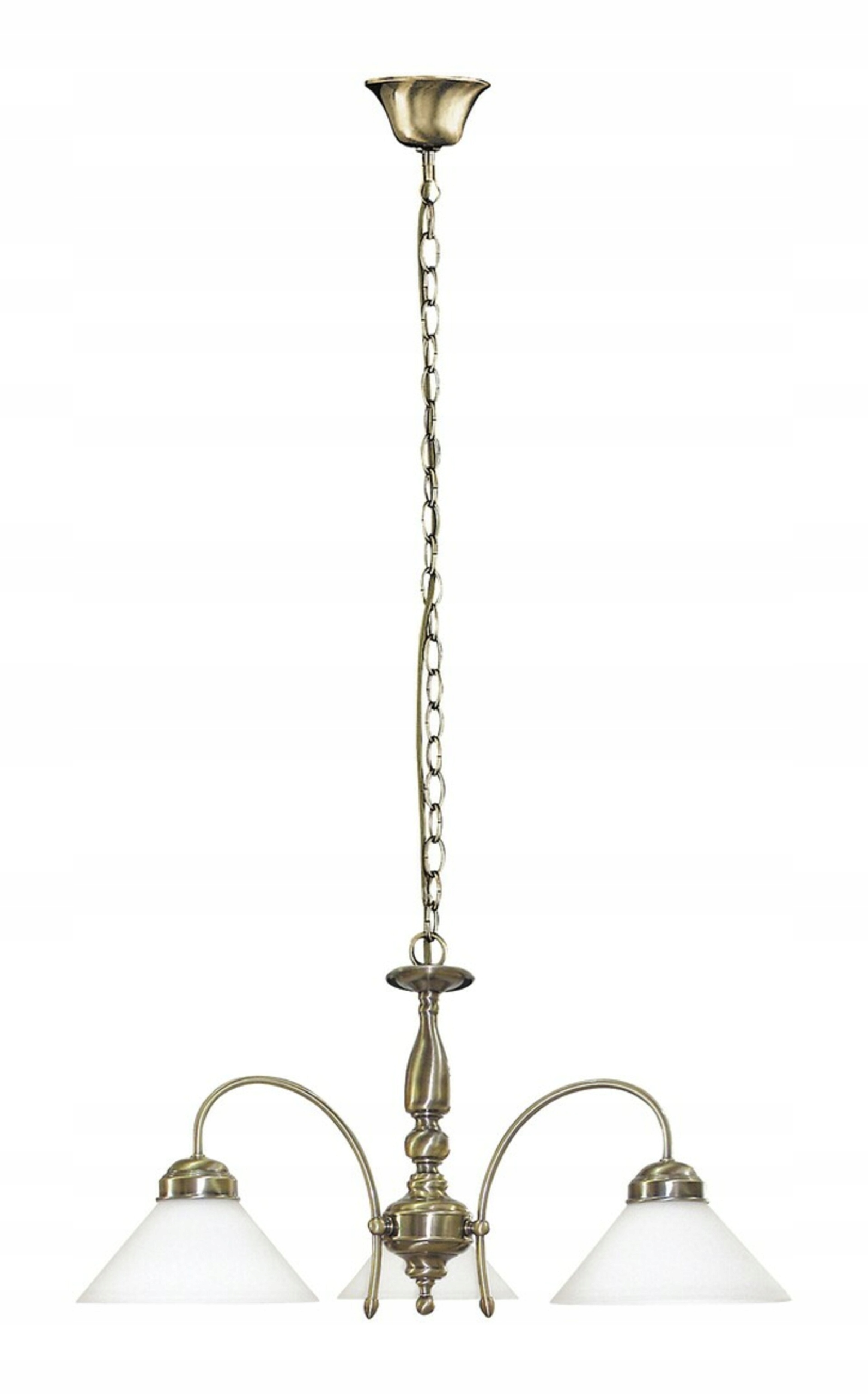 Rabalux Marian luster 3xE27 bronzová, klasický dizajn, priemer 70 cm