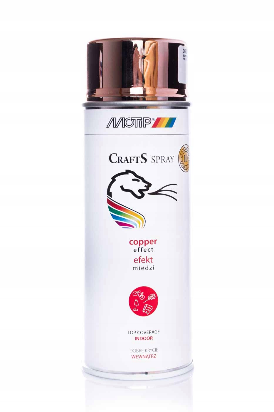 

Crafts Farba Spray Ozdobna Lakier Akrylowy Miedź