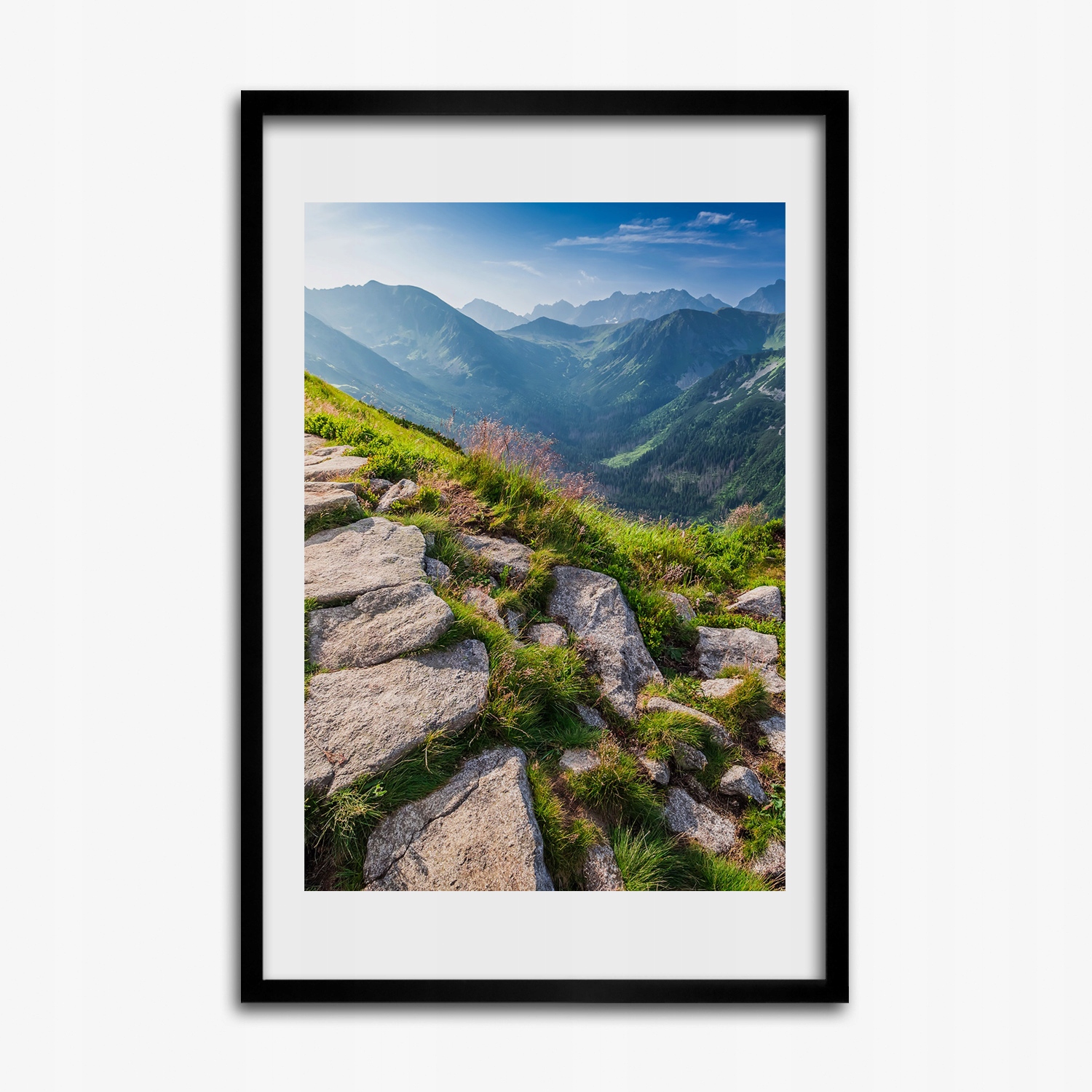 Dekorativní ozdoba na zeď obraz Horská stezka 40x60