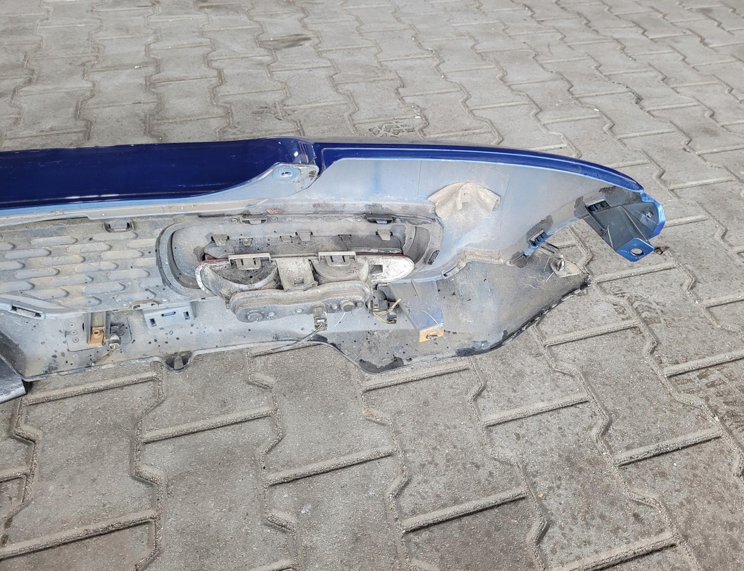 bumper rear part rear complete PDC A63 MINI COUPE Cooper SD R58